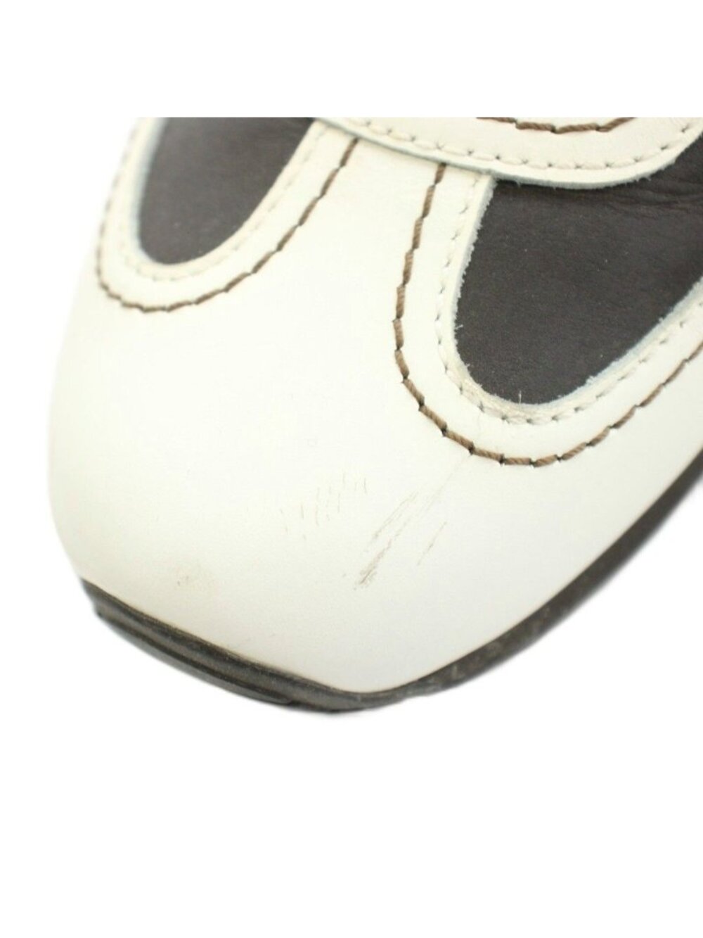 Louis Vuitton Sneakers Low Cut Perforated Leather Mesh 8 White KU - Picture 8 of 9